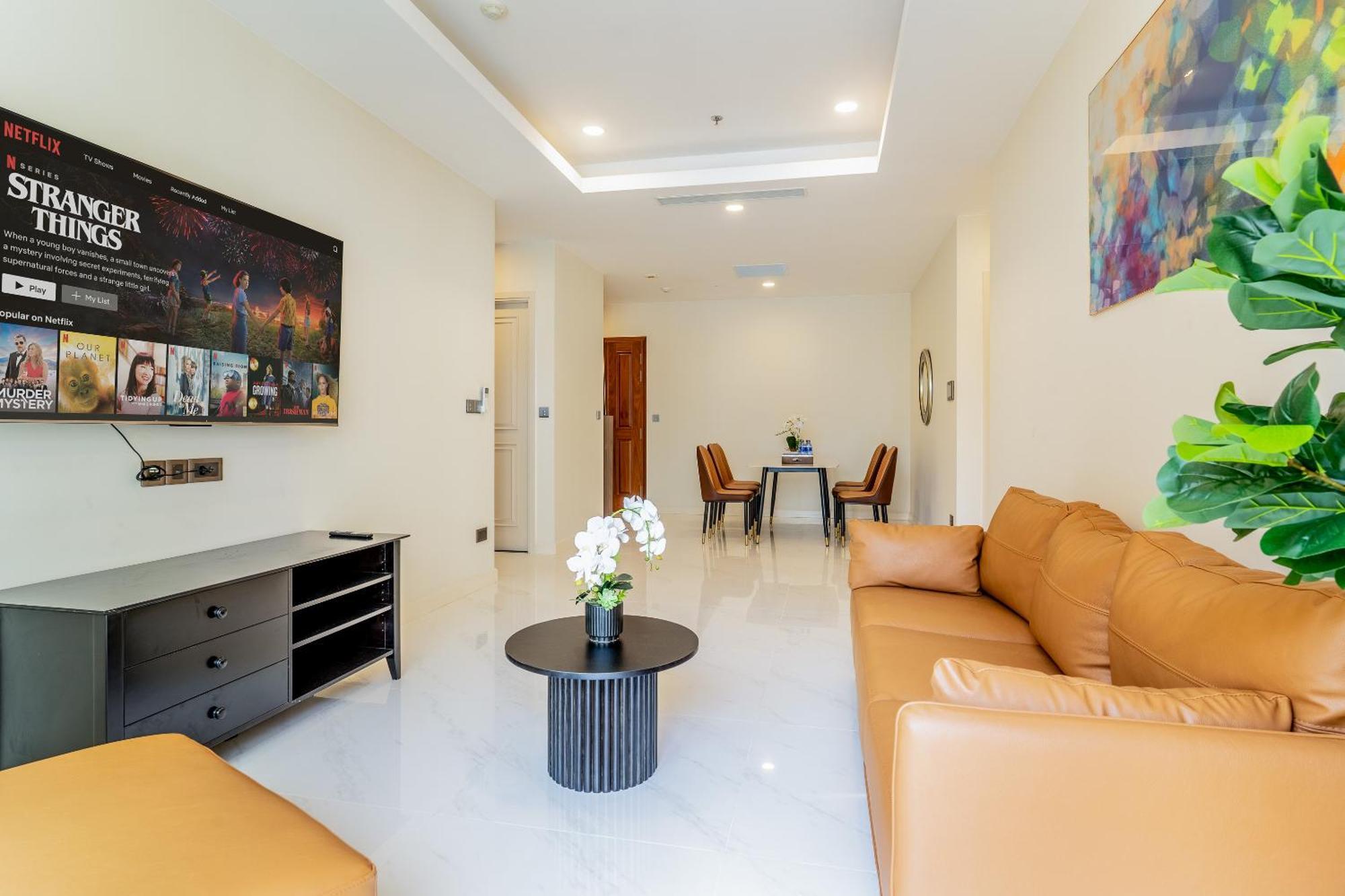 Delux D1,3bedrooms,2 Bath,pool,gym Appartement